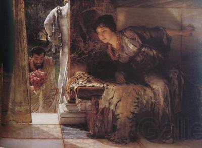 Alma-Tadema, Sir Lawrence Welcome Footsteps (mk23) Spain oil painting art